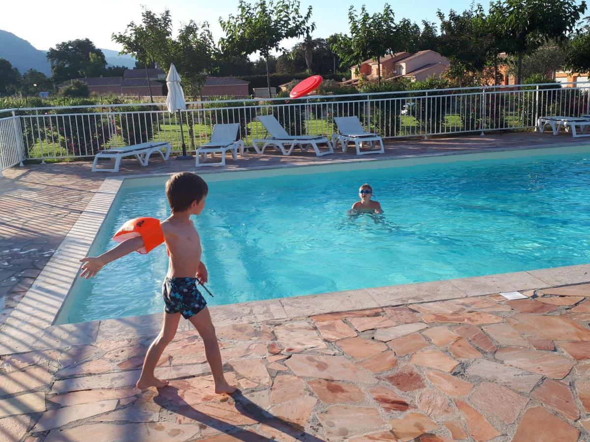 Villa Climatisee A Nuciola Prunete Entre Mer, Montagne Et Piscine Cervione Buitenkant foto