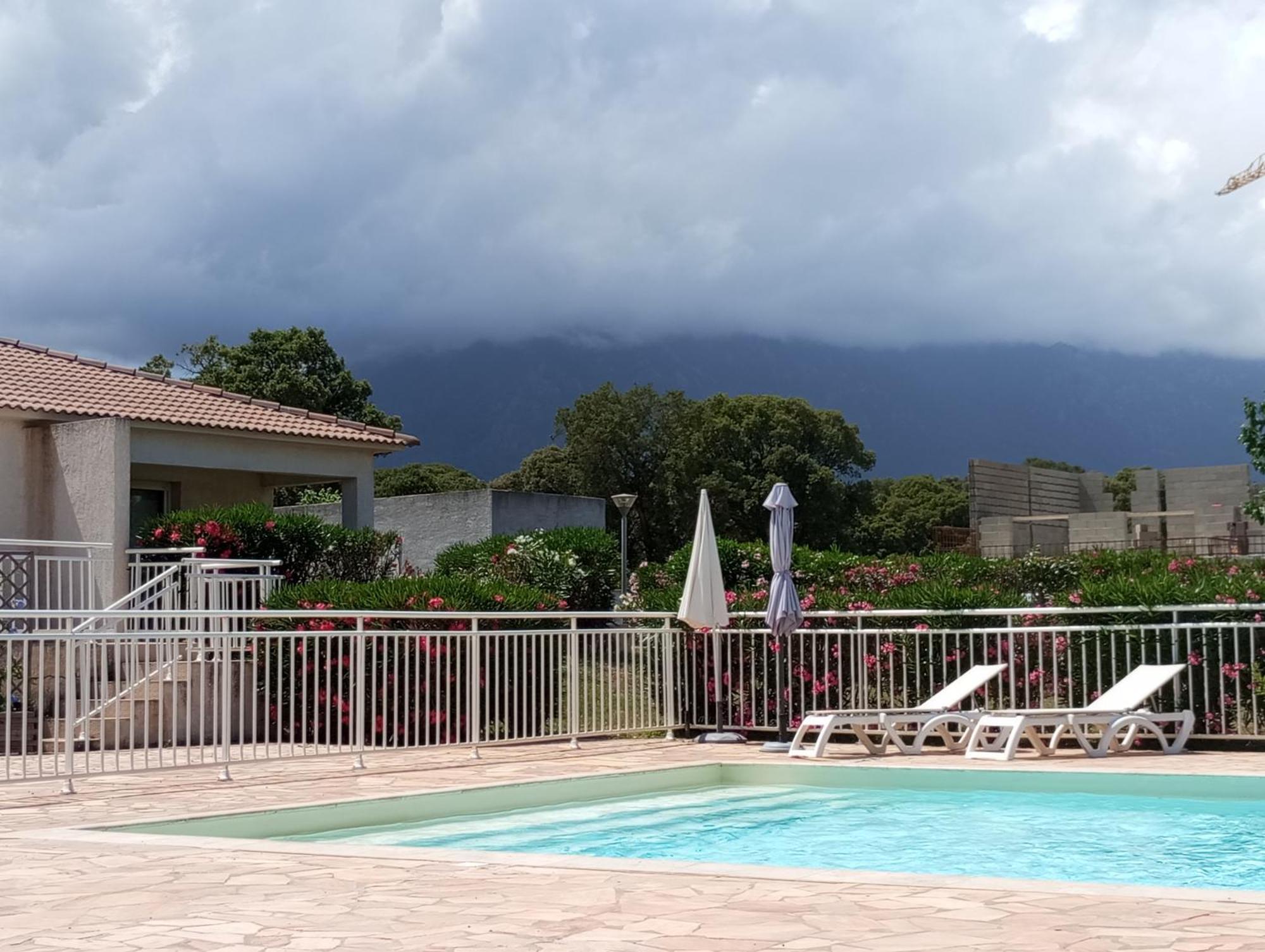 Villa Climatisee A Nuciola Prunete Entre Mer, Montagne Et Piscine Cervione Buitenkant foto